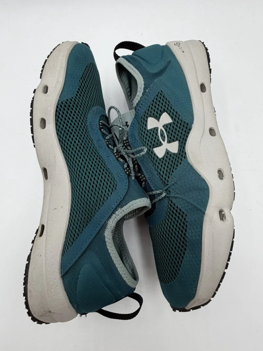 Under Armour Shoes Men’s Size 14 Sneakers Teal Athletic Gym Running